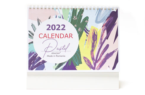 Calenda de birou pastel, Colectia Alsacian 2026