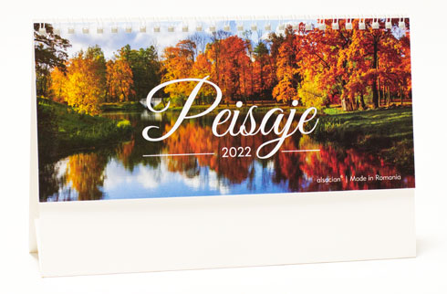 Calendar de birou Peisaje 2026, Colectia Alsacian