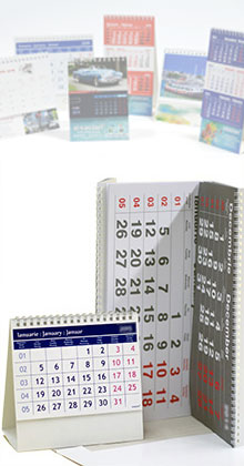 CALENDARE DE BIROU TRIPTICE 2026 si cu imagini colectia alsacian